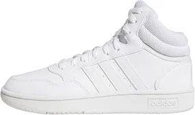 adidas Hoops 3.0 Mid, Women's Trainers, Cloud White Cloud White Dash Grey, 7.5 US