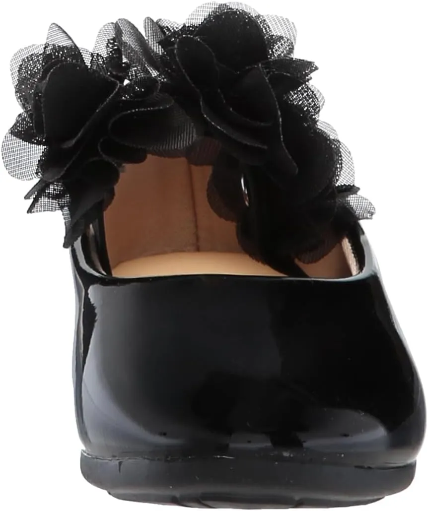 Ballerina Flats - Girls Classic Leatherette Ballet Shoe (Toddler Little Kid Big Kid)