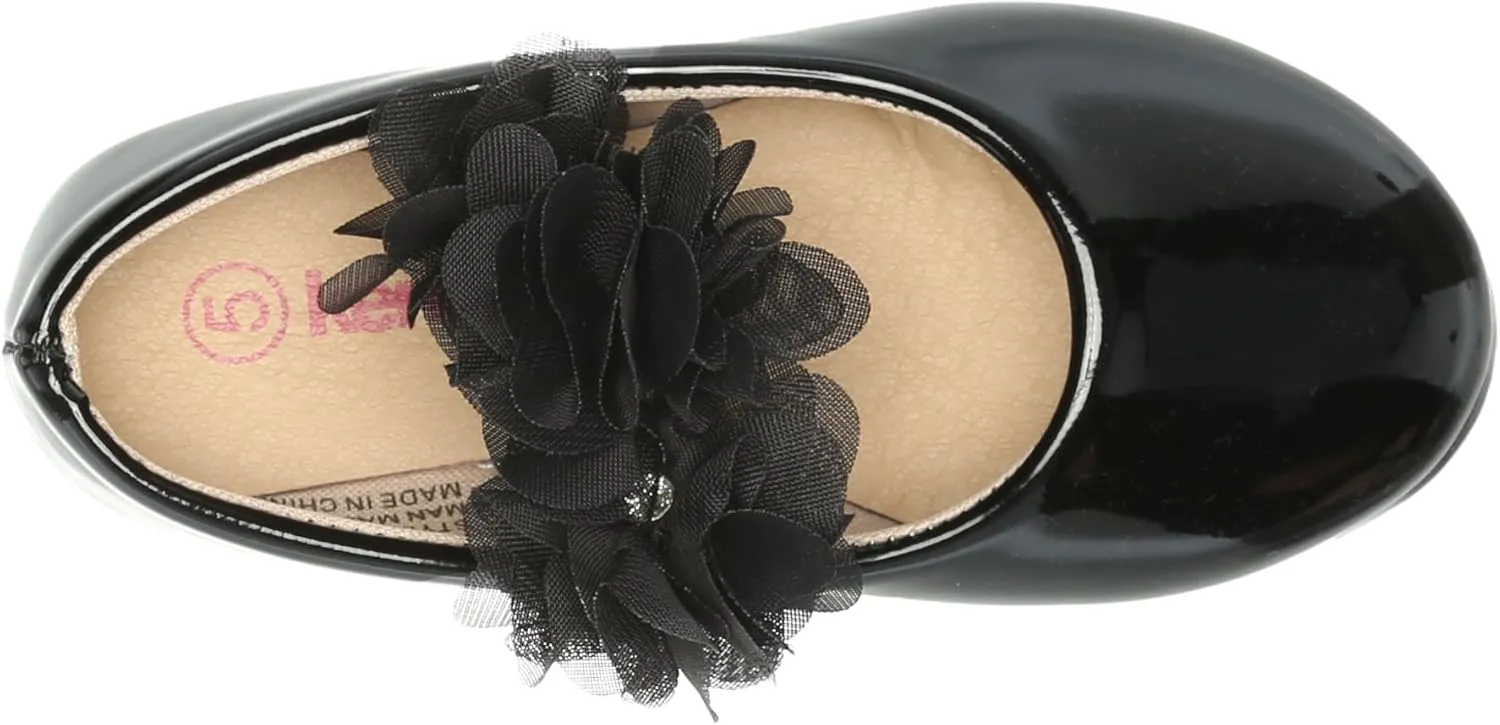 Ballerina Flats - Girls Classic Leatherette Ballet Shoe (Toddler Little Kid Big Kid)