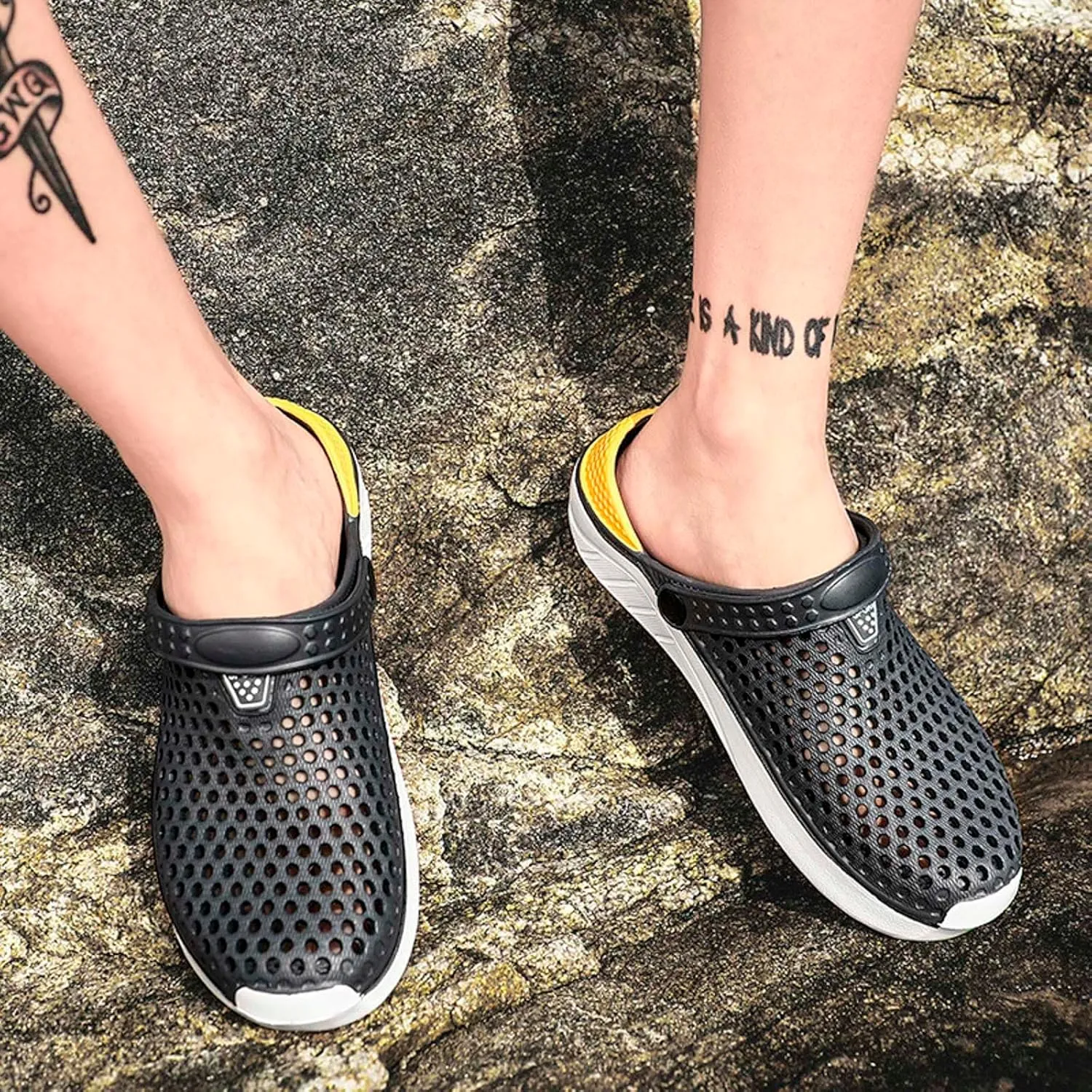 Flops Hollow Casual Couple Beach Unisex Out Sandal Flip Men Shoes Shoes Men's Rain Size 14 Mens Slippers Hard Bottom