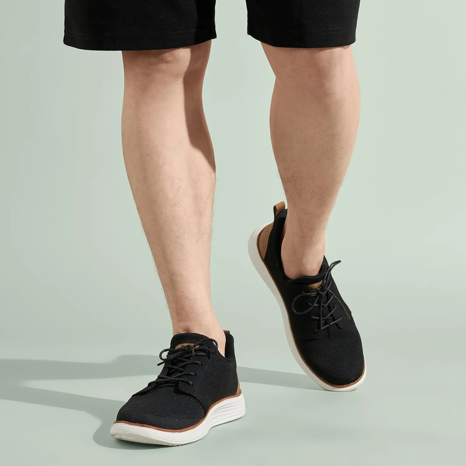 HEEZ Men's Casual Shoes Dress Sneakers Fashion Walking Shoes for Men Oxfords Lightweight Comfortable Tennis