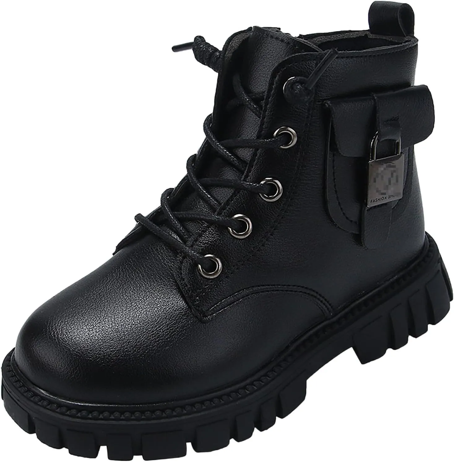 Kids Girls Ankle Bootie Winter Snow Boots Anti-Slip Outdoor Shoes Comfortable Boots Party Birthday Dress up Dance