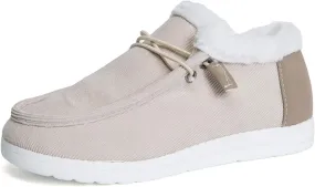 Lausiuoe Winter Boots For Women Size 12 Wide Women's Warm Snow Winter Fuzzy Ankle Booties Flat Cute Silp On Comfortable Casual Loafers Platform Sneakers Fashion Slippers