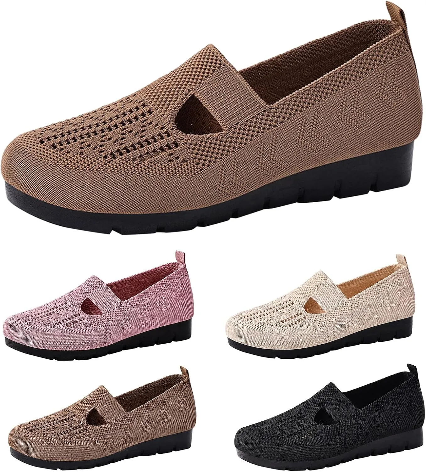 Men L𝐨w Top Canvas Walking Shoes Lace-Up Fashion Breathable Sneakers Wide Width Casual Sport Shoes Slip On Platform Sneakers