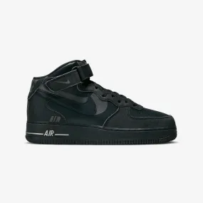 Nike | AIR FORCE 1 MID '07 LX { BLACK