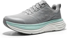 NORTIV 8 Women's Walking Shoes Cushion Running Tennis Shoes ActiveFloat Non-Slip Comfortable Breathable Workout Gym Sports Athletic Fashion Sneakers