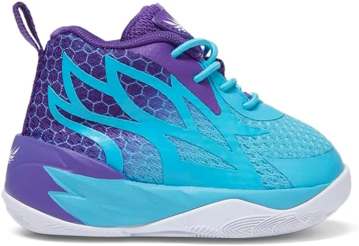 PUMA Infant Boys Mb.02 Fade Ac Slip On Basketball Sneakers Shoes - Purple - Size 7 M