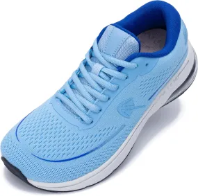 SURRAY Women Wide Toe Box Walking Shoes with Arch Support Air Tennis Running Sneakers Extra Wide Width Woman Shoe for Plantar Fasciitis Flat Foot Heel Pain Relief US Size 6-11