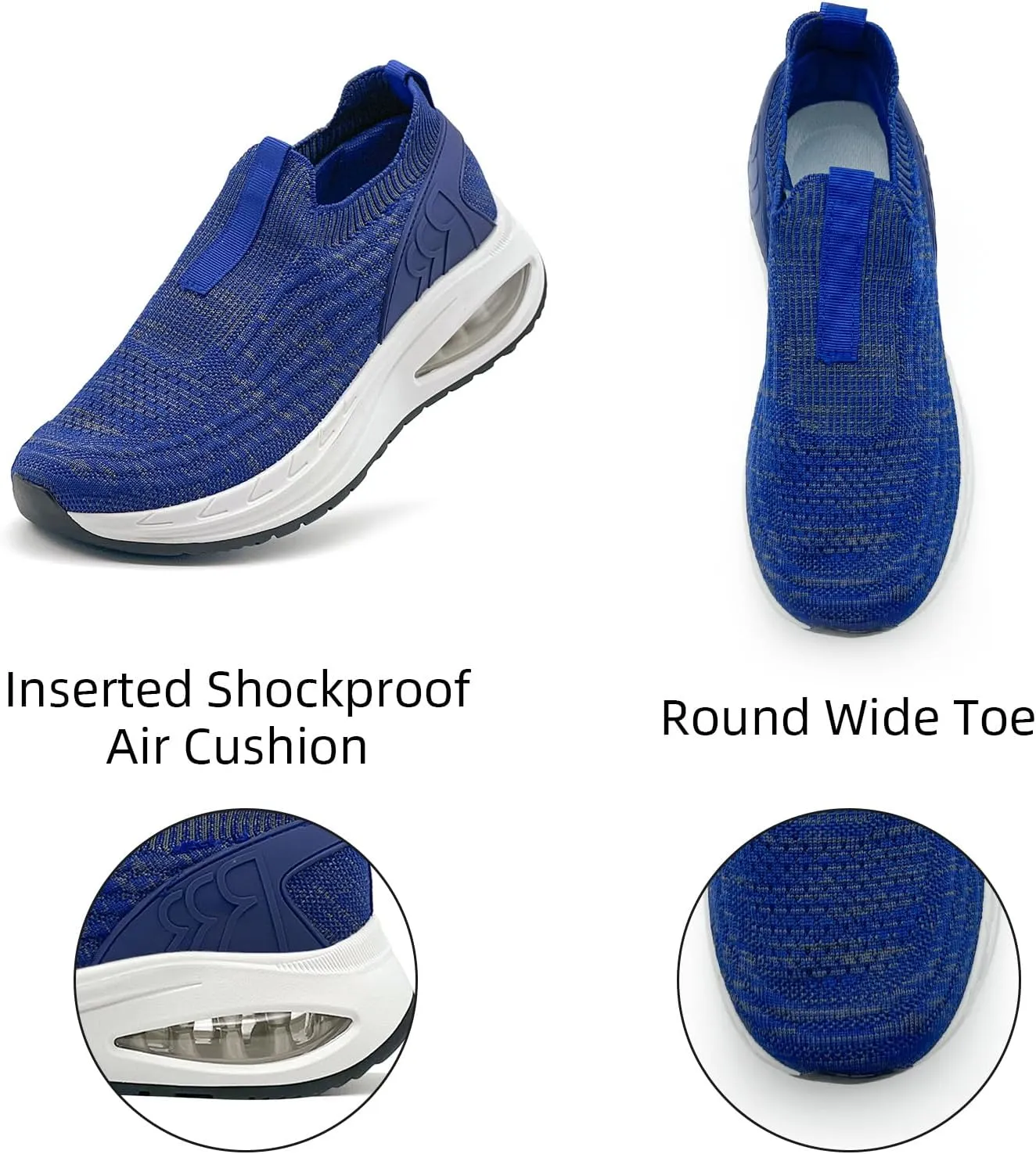 Wide Toe Box Shoes for Men and Women Arch Support Walking Shoes Cushioned Road Running Shoes Non Slip Mens Air Walking Sneakers for Athletic Tennis Orthopedic Plantar Fasciitis Workout