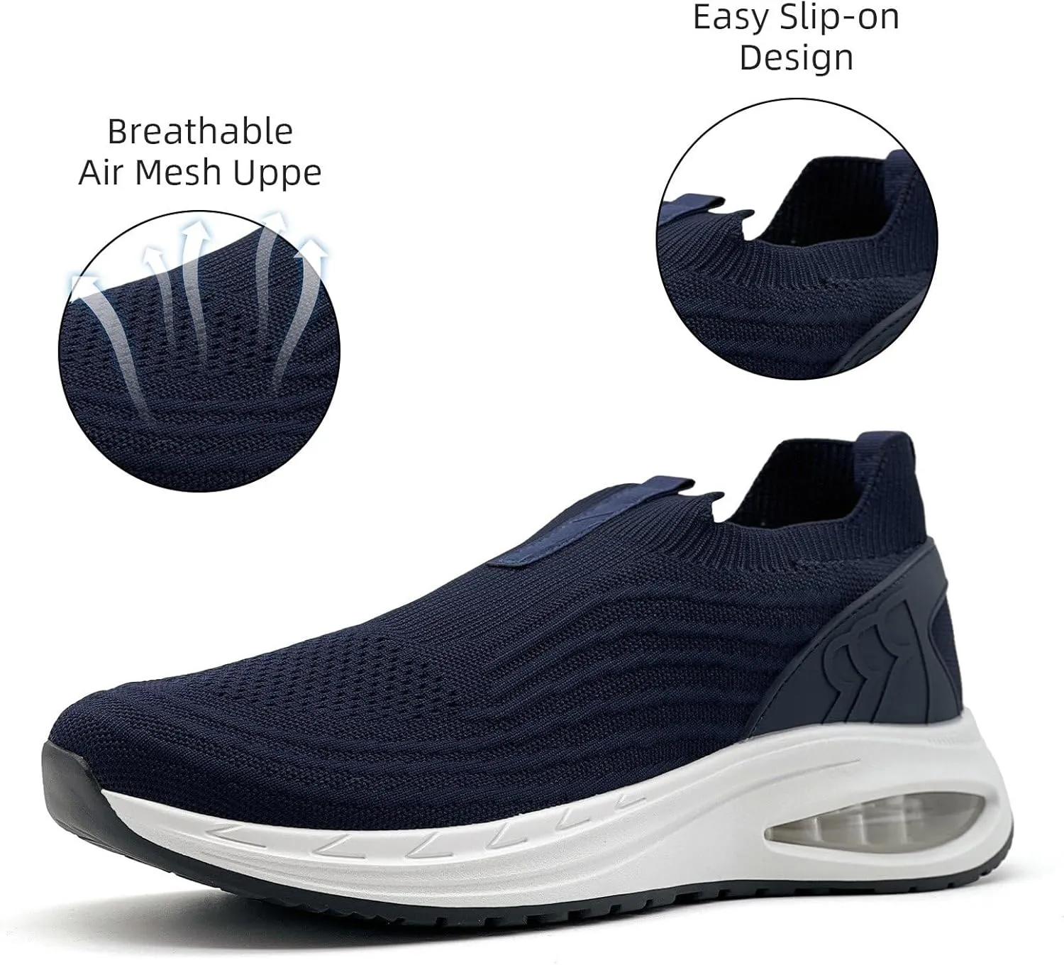 Wide Toe Box Shoes for Men and Women Arch Support Walking Shoes Cushioned Road Running Shoes Non Slip Mens Air Walking Sneakers for Athletic Tennis Orthopedic Plantar Fasciitis Workout