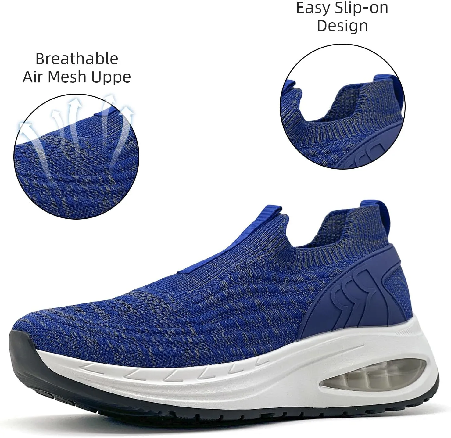 Wide Toe Box Shoes for Men and Women Arch Support Walking Shoes Cushioned Road Running Shoes Non Slip Mens Air Walking Sneakers for Athletic Tennis Orthopedic Plantar Fasciitis Workout