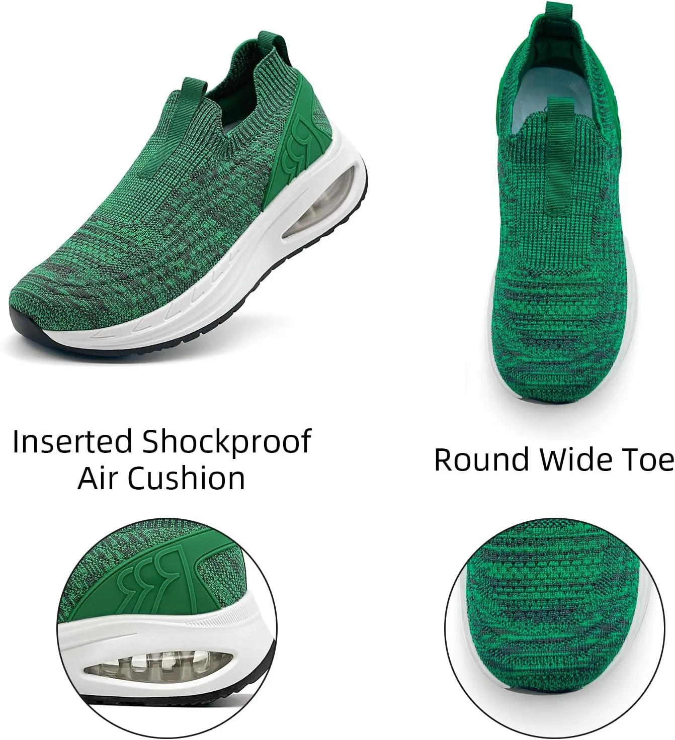 Wide Toe Box Shoes for Men and Women Arch Support Walking Shoes Cushioned Road Running Shoes Non Slip Mens Air Walking Sneakers for Athletic Tennis Orthopedic Plantar Fasciitis Workout